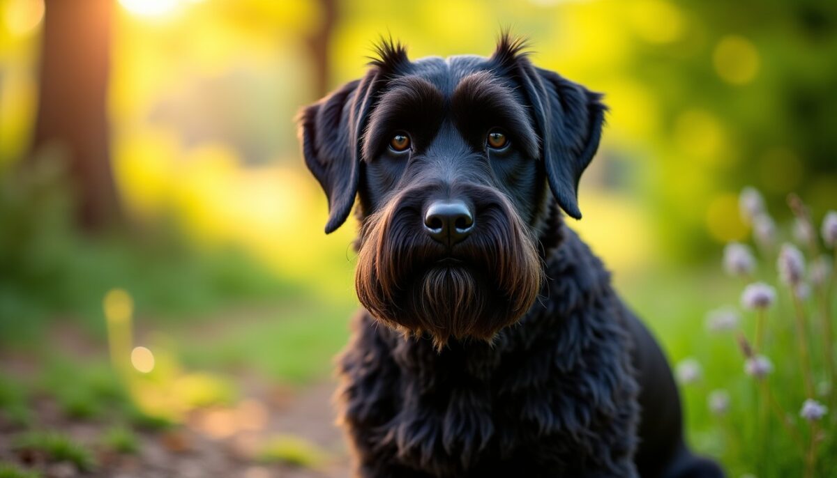 Le Griffon noir : découvrez tout sur cette race canine unique